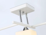 Светильник подвесной TR303113/3 WH/CH/FR белый/хром/белый матовый E27/3 max 40W 490*260*290