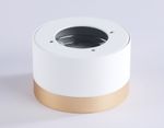 Накладной точечный светильник GX53 TN52355 WH/GD белый/золото GX53 max 12W D82*50