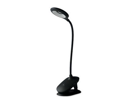 Светильник светодиодный настольный DE703 BK черный LED 3000-6000K 6W
