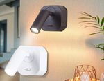 Настенный светодиодный светильник с выключателем FW282 SWH белый песок LED 4200K 3W 66*66*65