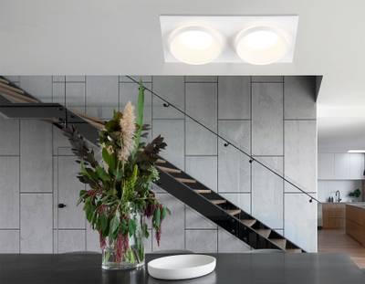 Светильник встраиваемый TN30711/2 WH белый GU5.3/2 182*92*36