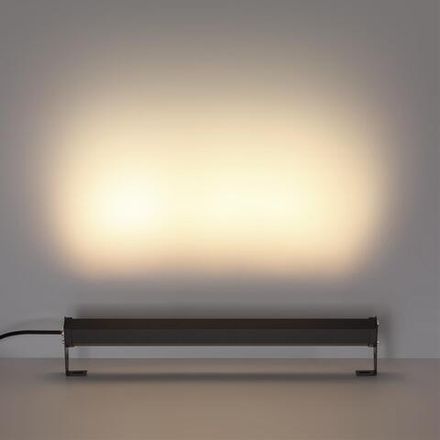7040/10WL NATURE ODL25 721 черный/металл Фасадный поворотный на 180° светильник IP65 LED 10W 3000K 759Лм AC220-240V GRAZE