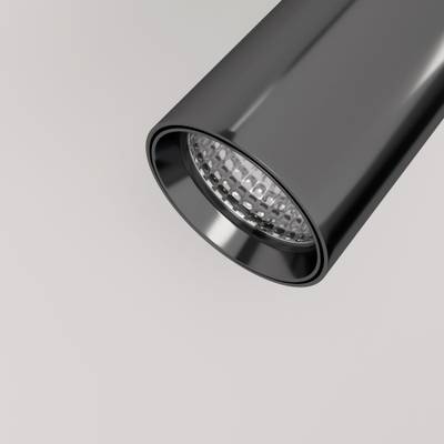 Настенный светодиодный светильник в стиле лофт 20143/1 LED черный жемчуг