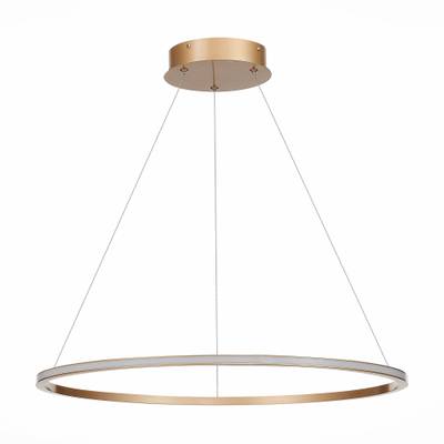 ST604.243.34 Светильник подвесной ST-Luce Золотистый/Белый LED 1*34W 4000K