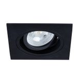 Точечный встраиваемый светильник Arte Lamp TARF A2178PL-1BK, 1хGU10