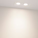 Светильник MS-VORTEX-BUILT-S170x90-2x12W Day4000 (WH-WH, 40 deg, 230V) (Arlight, IP20 Металл, 5 лет)