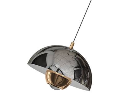 07524-23S,02 Подвес диммируемый Джелони хром d23 h200 Led 8W (4000K) с сенсором