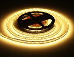 Светодиодная лента GS3501 2835 240Led /22W m/ 24V IP20 3000K/ 5000*10*1.2mm/ кратность резки 25mm (2 конт.)