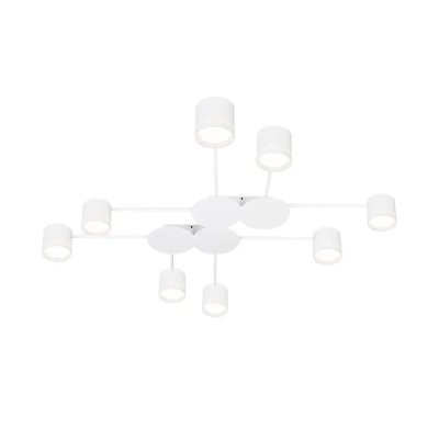 Потолочная люстра Arte Lamp LEGACY A8024PL-8WH, 8хGX53