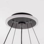 Citilux ТRIO CL215B061E LED Люстра подвесная с пультом Чёрная