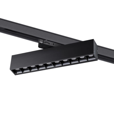 358861 PORT NT22 308 черный Светильник трехфазный трековый светодиодный IP20 LED 4000K 16W 220V ITER