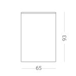 ST114.407.01 Светильник потолочный Черный GU10 1*50W  IP20 L65xW65xH93 220V Без ламп