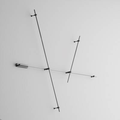 Шинопровод 1м Flarity черный, TRX154-111B. TM Maytoni