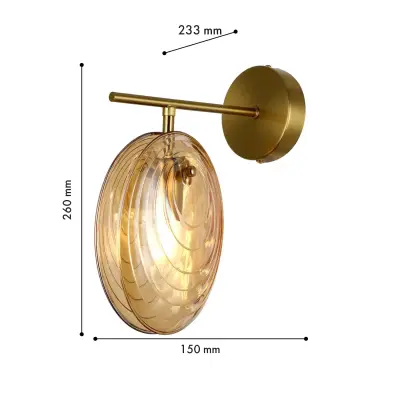 Бра Media 4485-1W, 1*E14*60W. ТМ F-Promo
