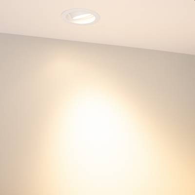 Светильник MS-VORTEX-BUILT-R90-12W Warm3000 (WH-WH, 40 deg, 230V) (Arlight, IP20 Металл, 5 лет)