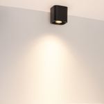 Светильник SP-ACENTO-S95x95-10W Warm3000 (BK, 20-45 deg, 230V) (Arlight, IP20 Металл, 5 лет)