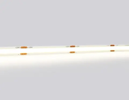 Светодиодная лента GS4702 COB 480Led /12W m/ 24V IP20 4500K/ 5000*8*1.54mm/ кратность резки 50mm (2 конт.)