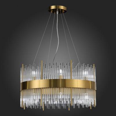 SL1158.303.16 Люстра подвесная ST-Luce Латунь/Латунь, Прозрачный G9 16*3W