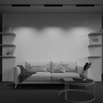Трековый светильник Points Unity 4000K 20Вт 36°, TR010-1-20W4K-M-B. TM Maytoni