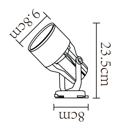 Трековый светильник Arte Lamp LYRA A6252PL-1WH, 1хE27