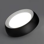 7716/54L AVRA LED SN 24 Светильник металл/акрил/белый/черный LED 54Вт 3000-6500К D500 IP20 пульт ДУ CRONUS
