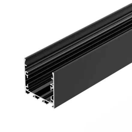 Профиль LINE-M-3535-3000 BLACK (Arlight, Алюминий)