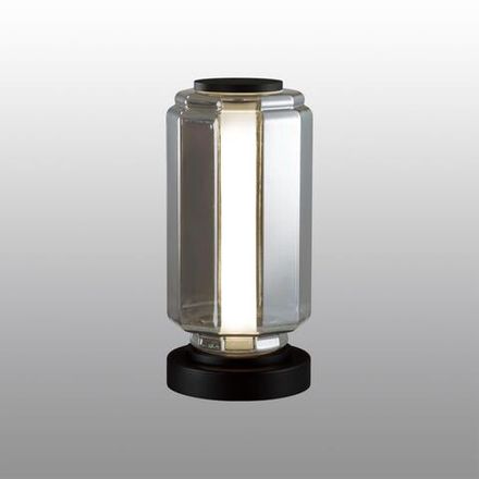5408/10TL HIGHTECH ODL_EX24 35 черный/дымчатый/металл/стекло/акрил Настольная лампа LED 10W 3000K 700Лм JAM