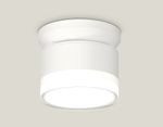 Комплект накладного светильника XS8101047 SWH/FR/CL белый песок/белый матовый/прозрачный GX53 (N8901, C8101, N8399)