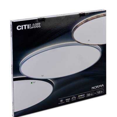 Citilux NORMA CL748601 LED Светильник с подсветкой Чёрный