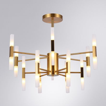 Люстра на штанге Arte Lamp Ramona A7410PL-24PB, 24хG4