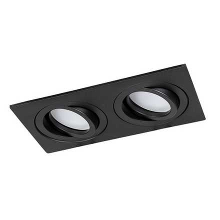 Точечный встраиваемый светильник Arte Lamp TARF A2168PL-2BK, 2хGU10