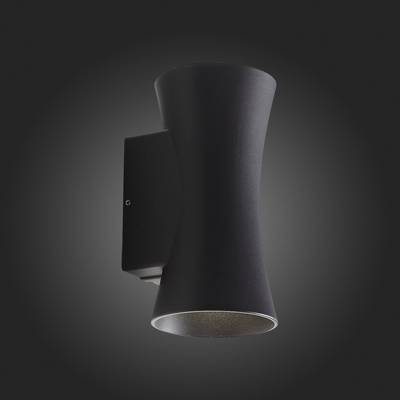 SL088.401.02 Светильник уличный настенный ST-Luce Черный кварцевый LED 2*5W 4000K