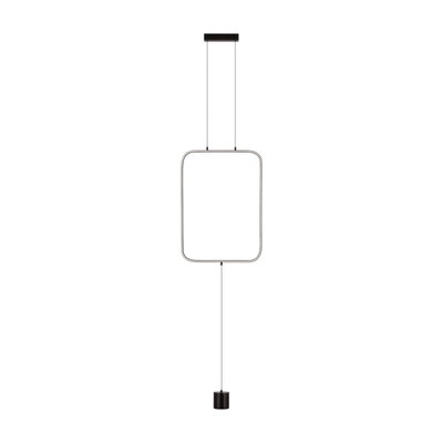 7022/27FLA HIGHTECH ODL25 247 Напольный светильник черный/металл/акрил IP20 LED 3000K 220V TEO