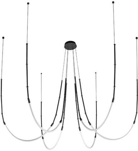 Подвесная люстра Arte Lamp KLIMT A2850SP-42BK, 1хLED
