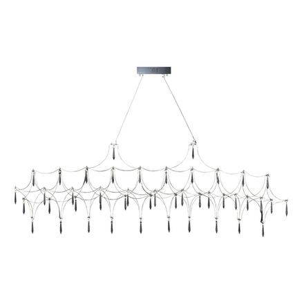 SL6603.103.23 Светильник подвесной ST-Luce Хром/Прозрачный LED 1*23W 4000K