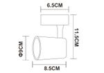 Трековый светильник Arte Lamp AMICO A1810PL-1BK, LED