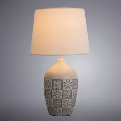 Декоративная настольная лампа Arte Lamp TWILLYA4237LT-1GY, 1хE27