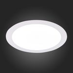 ST209.548.18 Св-к встр. Белый LED 1*18W 4000K 1 350Lm Ra80 110° IP20 D225xH8 90-265V