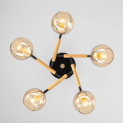 Citilux TIKA CL133151 Люстра поворотная Чёрная