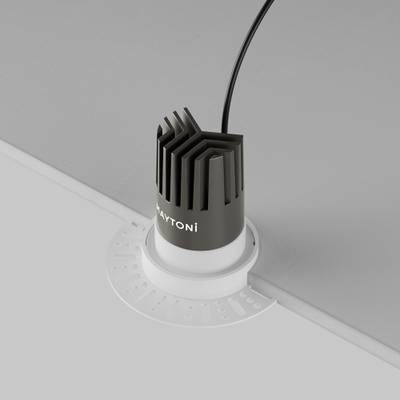 Встраиваемый светильник Dip Hight 3000K 10Вт 50° DL119-10W-3K-TRS-W. TM Maytoni