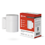 Светильник НБУ ЦИЛИНДР-1xGX53-WH 16Вт IP65 230В уличный настен. односторон. под лампу 1хGX53 алюм. бел. IN HOME 4690612023502