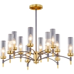 IL5177-6+6PLS-29 BRASS TUBO светильник потолочный ILLUMICO, E14х12