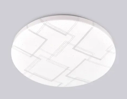 Потолочный светодиодный светильник FZ1031 WH белый 21W 6400K D320*55 (Без ПДУ)