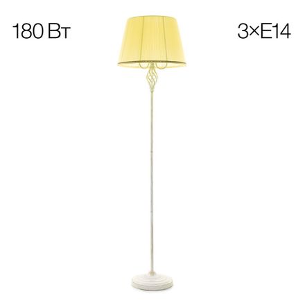 Citilux Вена CL402923 Торшер патина с кремовым абажуром