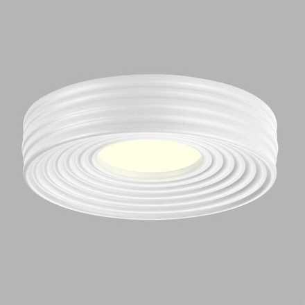 7704/40L AVRA LED SN 044 Светильник металл/пластик/белый LED 40Вт 4000K D470 IP20 MACARON