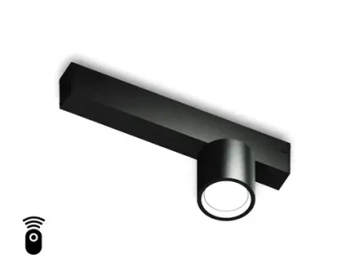 Светильник светодиодный диммируемый для шинопровода Magnetic 220V GL1242 BK черный IP20 7W 3000K-6400K 24° D75*85 (Без ПДУ)
