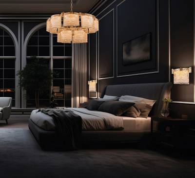 Люстра подвесная De Palais FL1104-10P, LED