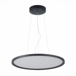 ST602.443.56 Светильник подвесной Черный LED 1*56W 4000K 5 040Lm Ra>80 120 IP20 D600xH36 90-265V