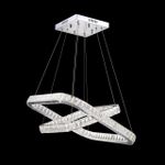 Eletto Granda EL336P70 LED Люстра хрустальная с пультом Хром