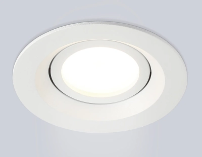 Светильник встраиваемый TN102741 WH белый IP20 GU5.3 D95*25